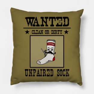 Wanted: Unpaired Sock Pillow