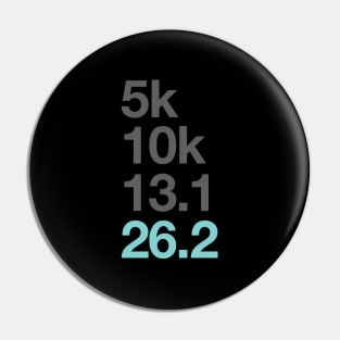 Marathon Runners 5K 10K 131 262 Marathoner Pin
