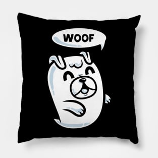 Dog Ghost Pillow