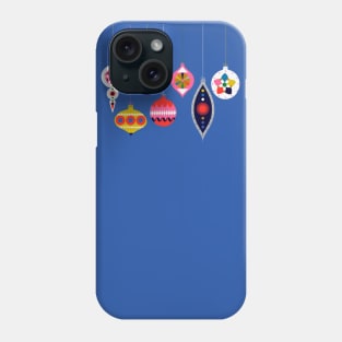 Retro baubles Phone Case