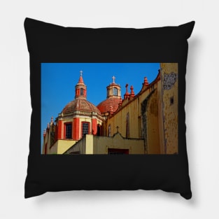 Basilique de Queretaro, Mexique Pillow