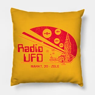 Radio UFO, Belgium / 80s Radio Station Pillow