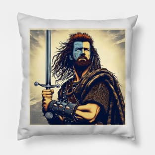 Braveheart 1995 Fan art Pillow