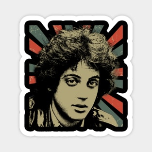 Billy Joel || Vintage Art Design || Exclusive Art Magnet