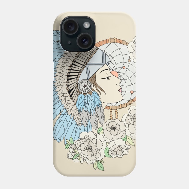 The Native American Phone Case by paviash