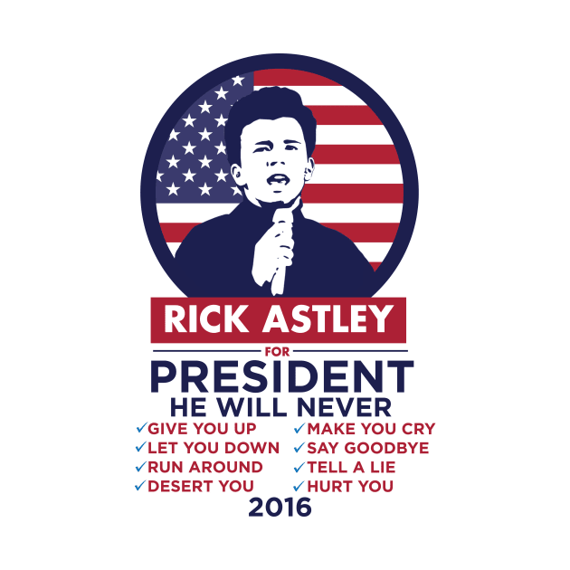 Rick Astley for President! by ericb