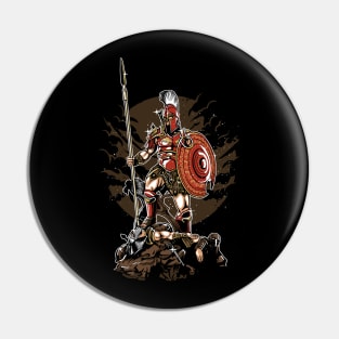 Sparta warrior Pin