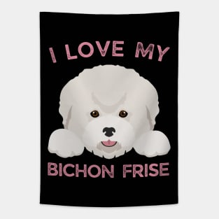 I love my Bichon Frise Life is better with my dogs Dogs I love all the dogs Tapestry