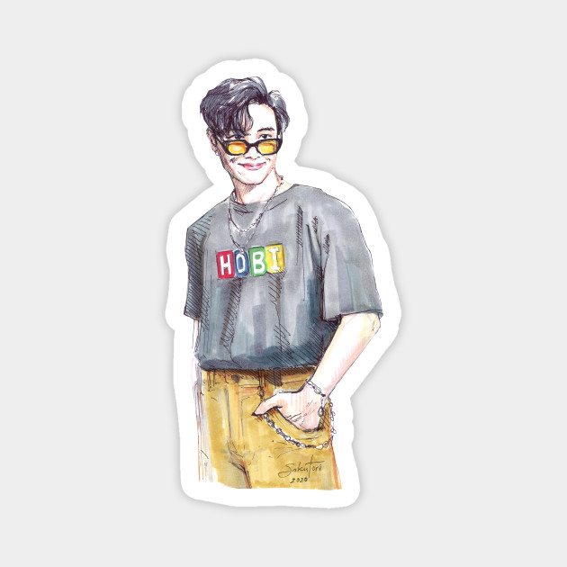 J Hope Dynamite Bts Magnet Teepublic Au