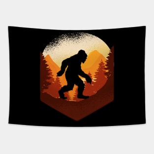 Funny Bigfoot and Sasquatch T Shirts Tapestry