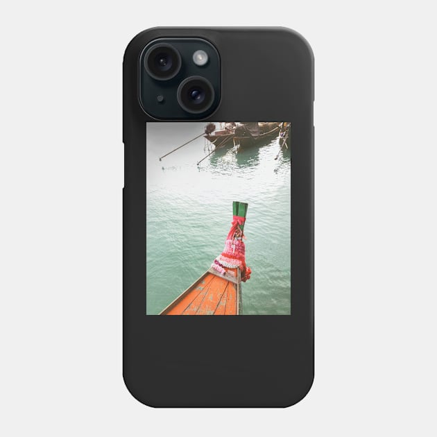 Thai Fishing Boats Phone Case by visualspectrum