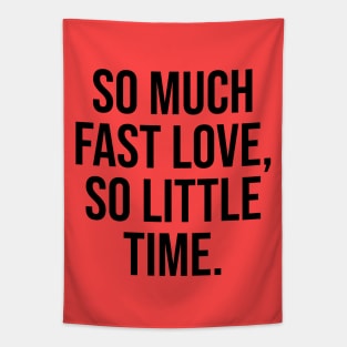 So much fast food, So little time Fastfood lover Tapestry