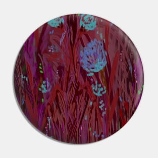 Abstract Floral collection Pin