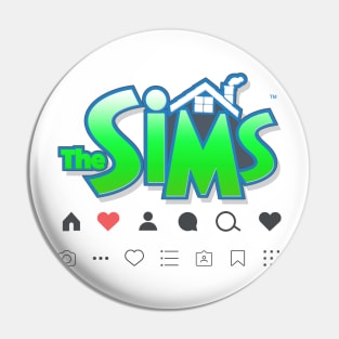 SIMS IN REAL LIFE Pin