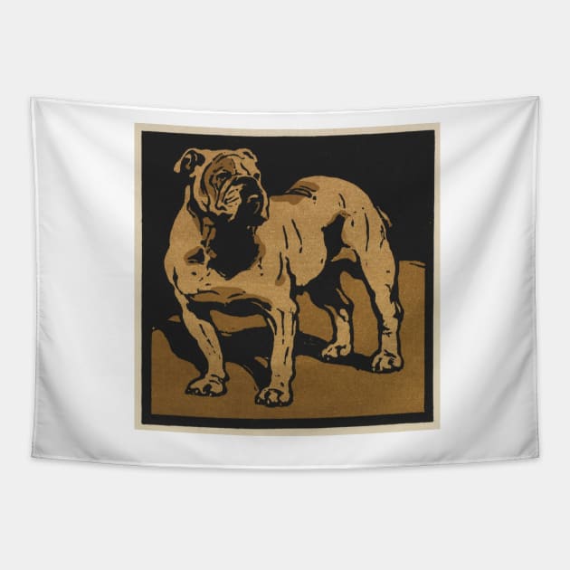 The British Bull-Dog by William Nicholson Tapestry by CANJ72