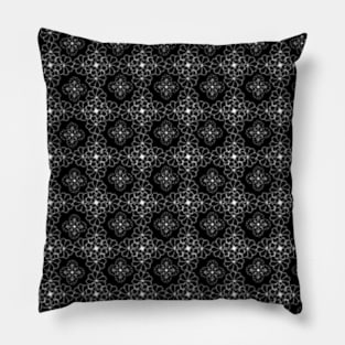 Floral geometric pattern Pillow