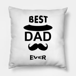 funny and cool father day gift. best dad ever Pillow