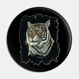 Tiger Portrait Pin
