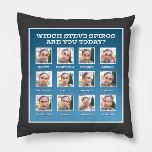 Steve Spiros Emotion Chart Pillow