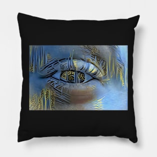 Squinting Eye of Nightwatch Pillow