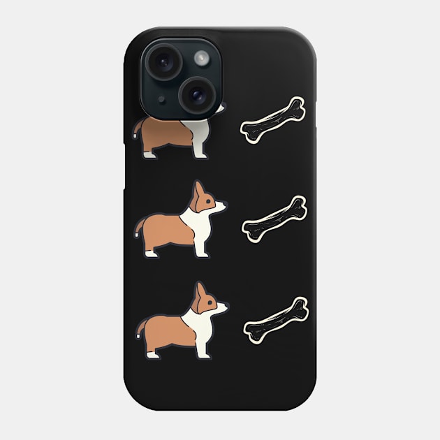 Pembroke Welsh Corgi Dog Breed Pattern Phone Case by Maful