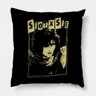 Siouxsie And The Banshees // Vintage Style Design Pillow