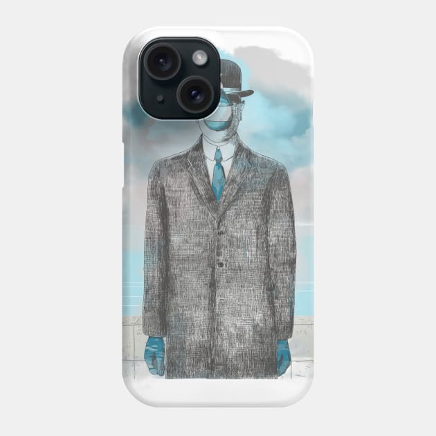 Sanitiser of Man Phone Case by Pixelmania