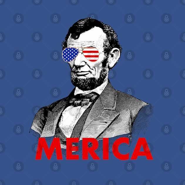 abraham lincoln merica American Flag sunglasses by gossiprag