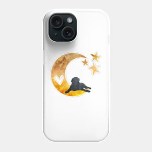 Bernese Mountain Dog Moon And Stars Phone Case
