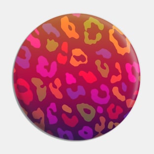 Leopard Print Summer Ombre Pin