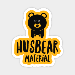 Husbear Material Magnet