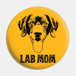 Labrador Retriever Mom - Lab Dog Mom Pin