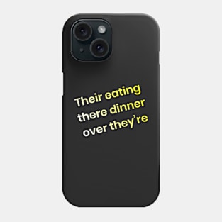 Grammar Joke Phone Case