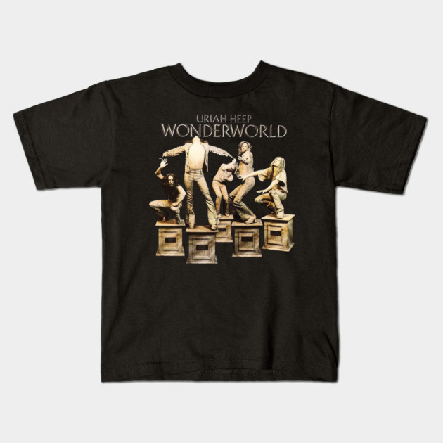 Uriah Heep Wonderworld Band Kids T Shirt Teepublic