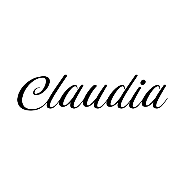 Name Claudia by gulden