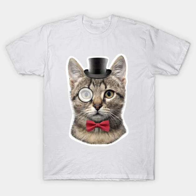 Monocle Cat Best Selling T Shirt Teepublic