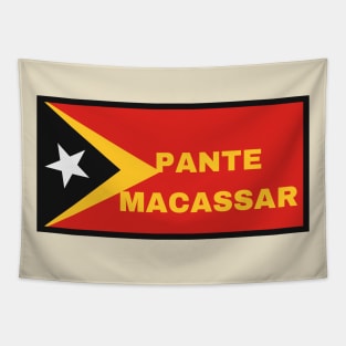 Pante Macassar City in East Timor Flag Tapestry