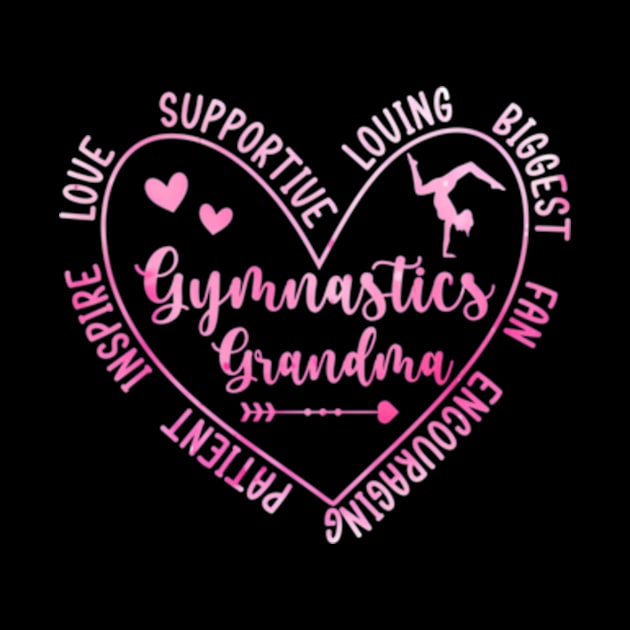 Gymnastics Grandma Appreciation Gymnast Grandmother by Ro Go Dan