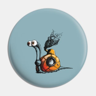 battle snail Pin