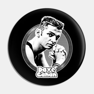 Dave Gahan //  Retro 80s Fan Artwork Design Pin