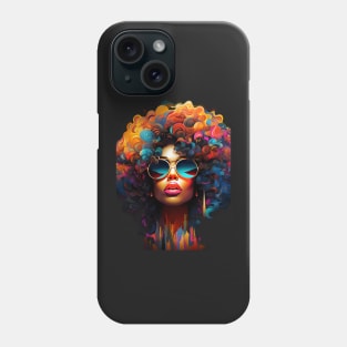 Afro Shades 1 Phone Case