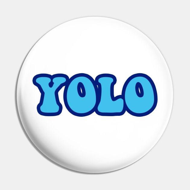 YOLO sticker Pin by maria-smile