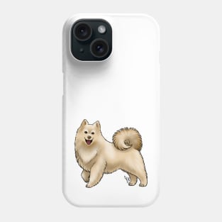 Dog - Finnish Lapphund - Cream Phone Case