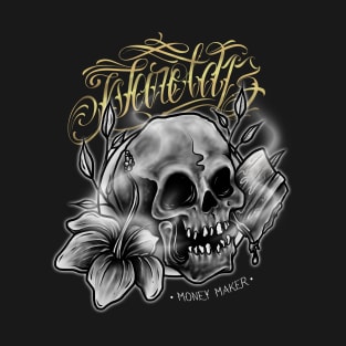 tattoo skull warold13 T-Shirt