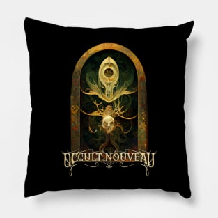 Occult Nouveau - Organic Plant-based Grotesquerie Pillow