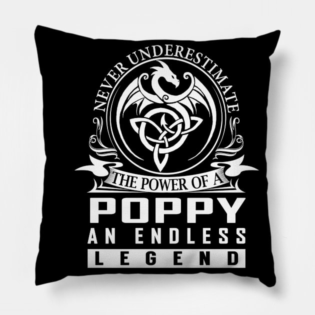 Never Underestimate The Power of a POPPY Pillow by RenayRebollosoye