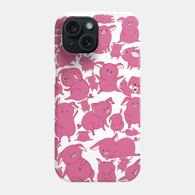 Pigs Phone Case by msmart