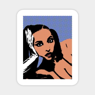 Tinashe style pop art Magnet