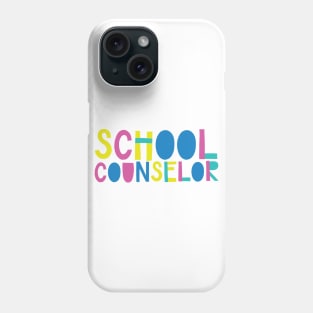 School Counselor Gift Idea Cute Back to School Phone Case