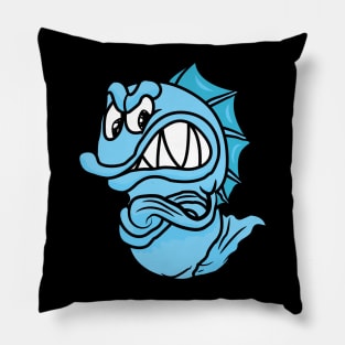 Angry Fish Pillow